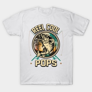 Reel Cool Pops Fishing Gift T-Shirt